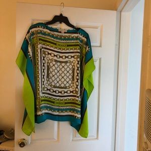 Resort style Micheal Kors  blouse worn Once